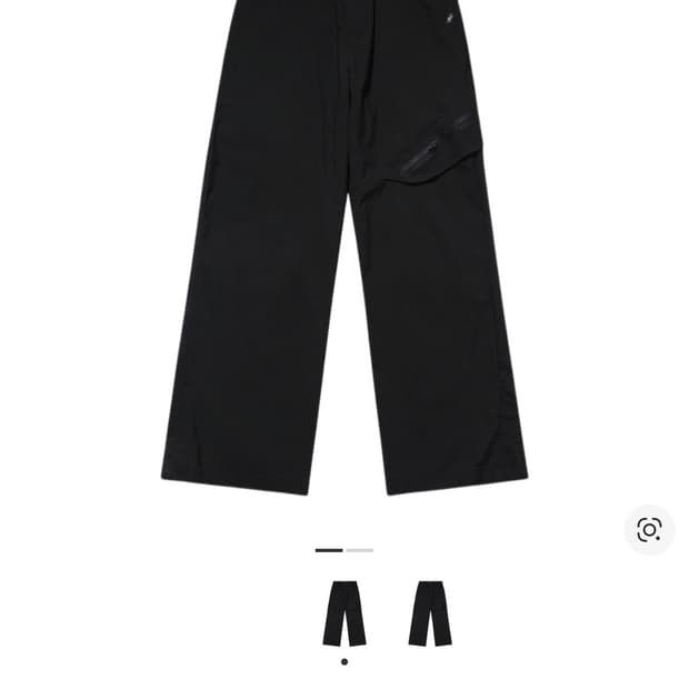 산산기어 윙 트라우저 블랙 