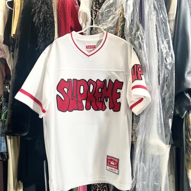 슈프림 미첼앤네스 저지 티셔츠