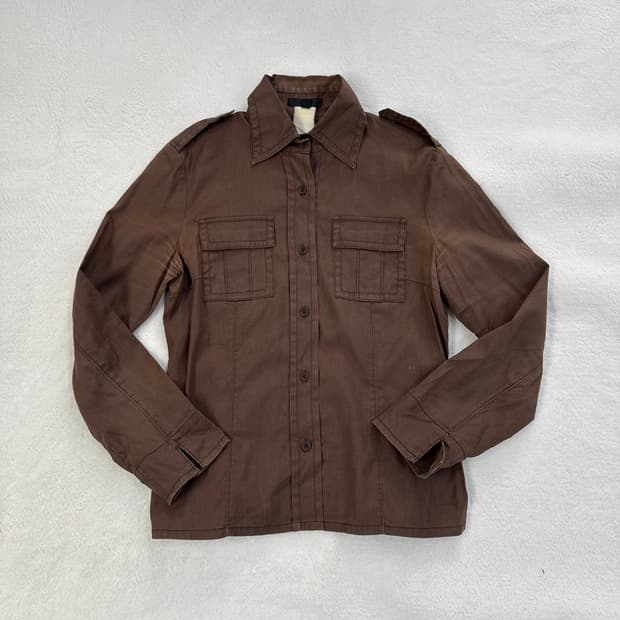 6 ICB 여성 빈티지 포켓 셔츠 자켓 0227T