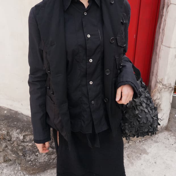 꼼데가르송 리버시블 자켓