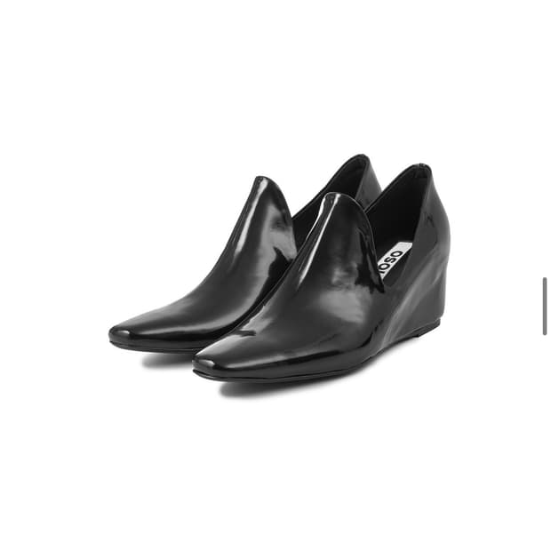 오소이 ANDY WEDGE BOX BLACK 240사이즈