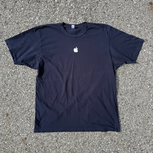 Apple american vintage 애플 센터로고 반팔 티셔츠