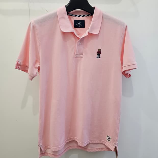 베벌리힐스 폴로클럽(BHPC) 베어 자수 카라티 / 105