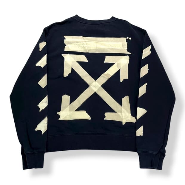 100 19f/w 오프화이트 lo 맨투맨