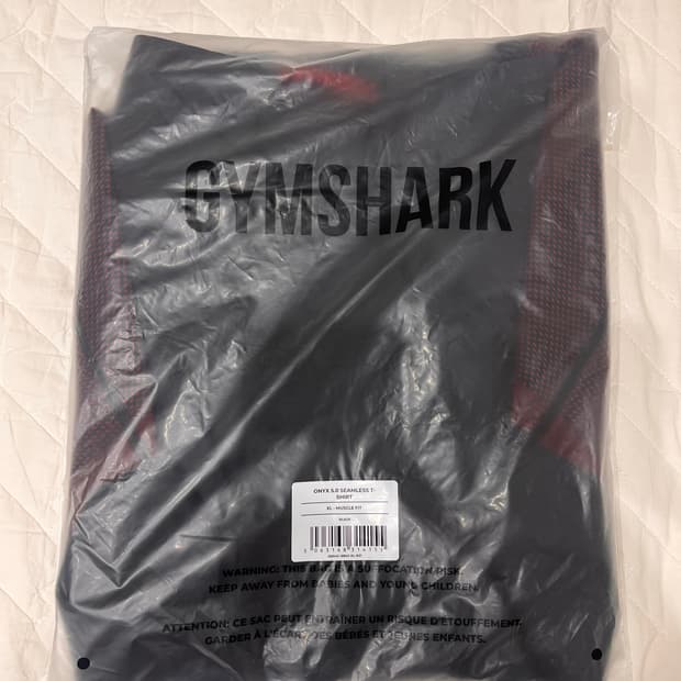 XL 짐샤크 오닉스5.0 레드 반팔