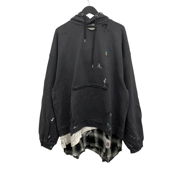 MIHARA YASUHIRO  Triple Layered Hoodie