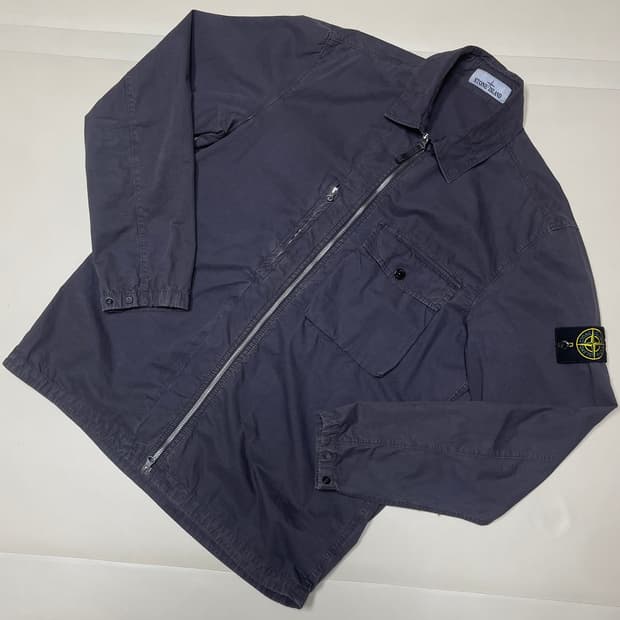 스톤아일랜드 올드 이펙트 오버셔츠 L