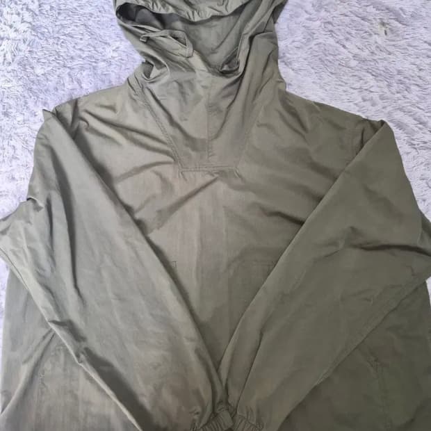 유니폼브릿지 카키아노락후드