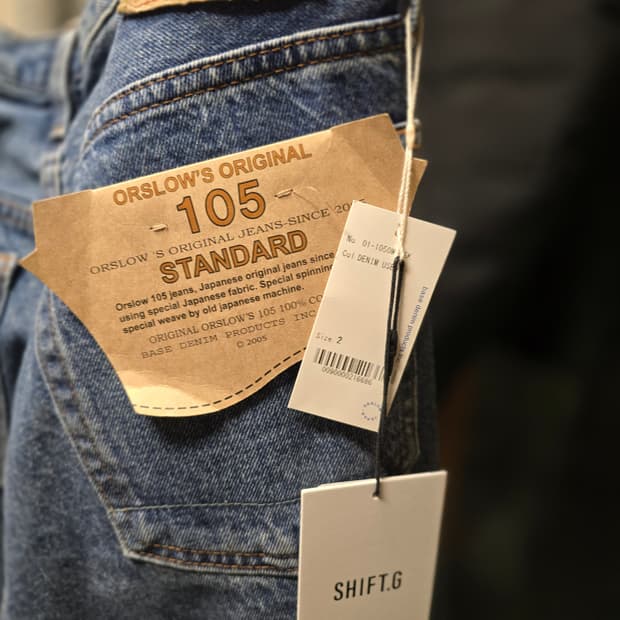 오어슬로우 orslow 105 90s 2사이즈