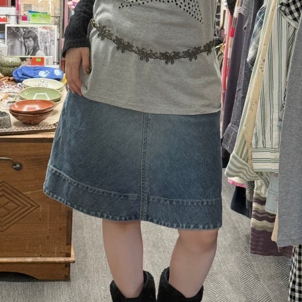 marc jacobs 데님 스커트