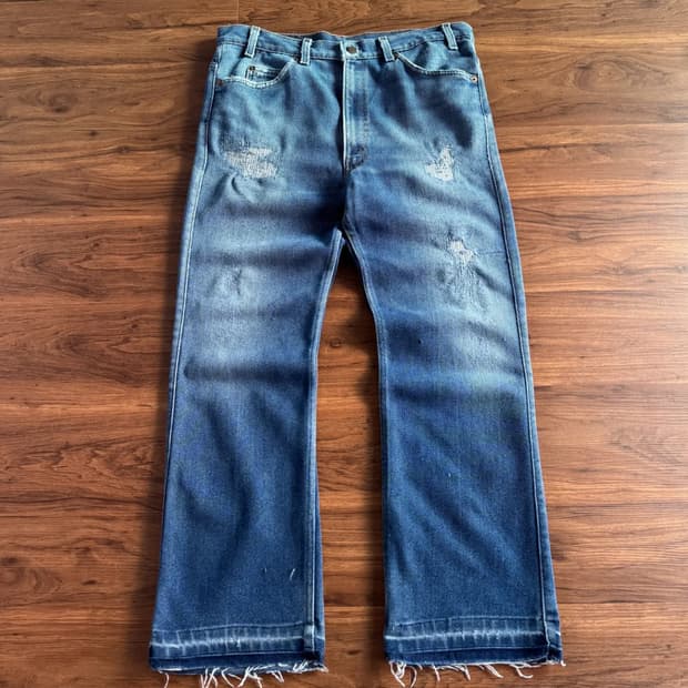 [35]90's 리바이스 Made in USA 517 플레어진 F126