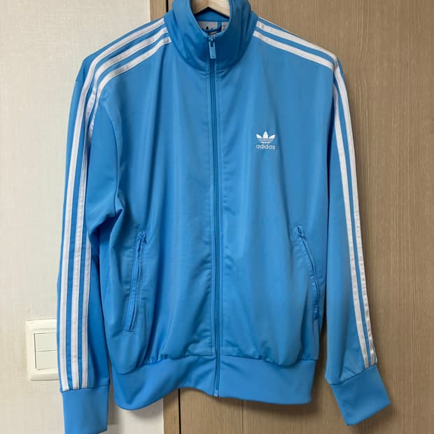 [L]아디다스 파이어버드 트랙탑 스카이블루