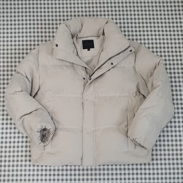 SPAO 스파오 스웨이드 푸퍼 점퍼 남자95~100