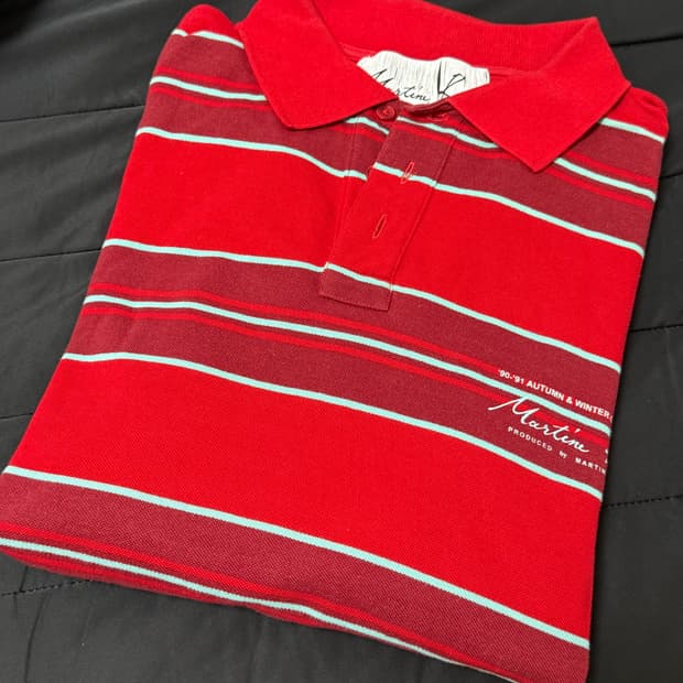 [XL] 마틴로즈 스트라이프 PK 폴로 티셔츠