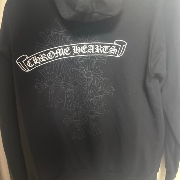 Chrome hearts L size dagger zip hoodie