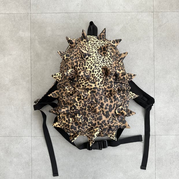 JPN VTG 레오파드 터틀 스파이크 백팩