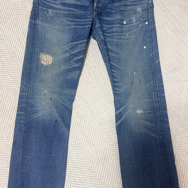 더블알엘 2011출 오리지널 디스 워싱 스트레이트 셀비지