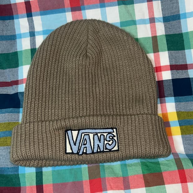 Vans 반스 베이지 비니 모자
