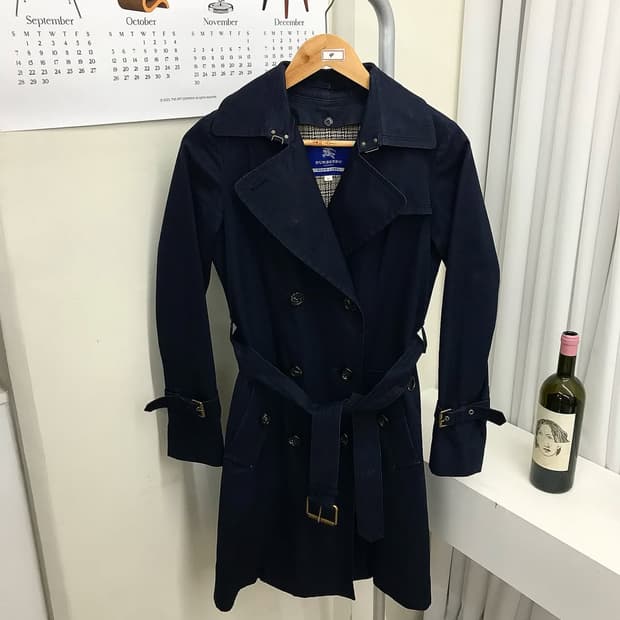 버버리 내피형 트렌치 코트