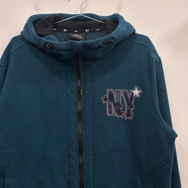 MLB 뉴욕양키스 와펜자수 후드 플리스