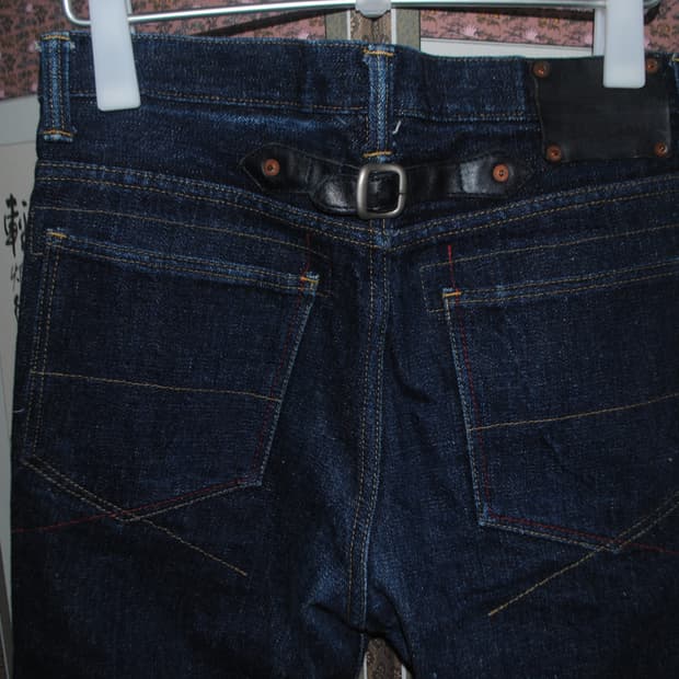 풀카운트 X 이사무 카타야마 백래쉬 15.5 온즈 데님