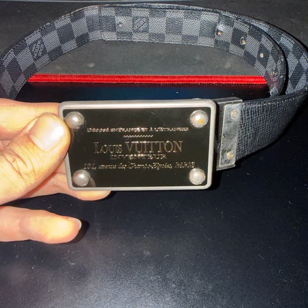 루이비통 다미에 인벤쳐 리버시블 벨트