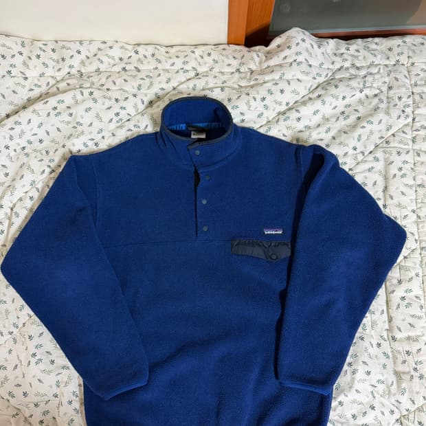 [M] 00s 파타고니아 신칠라 헤비웨이트 퍼플 블루