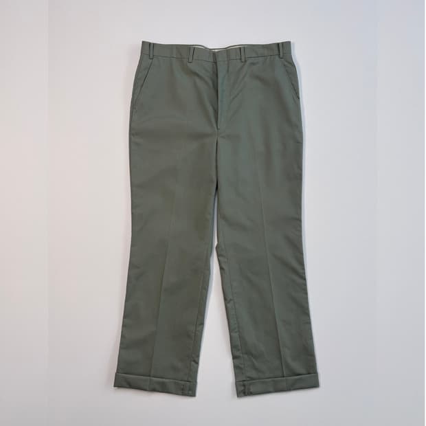 [36x32] 90s QAKTON 밀리터리 군납용 슬랙스