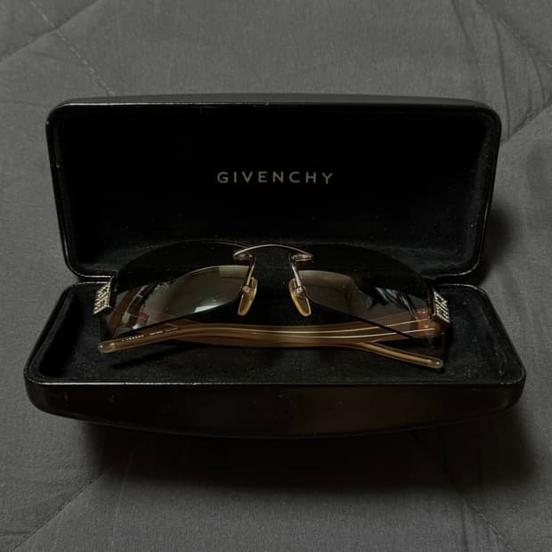 Givenchy Geek Chic Rimless Sunglasses