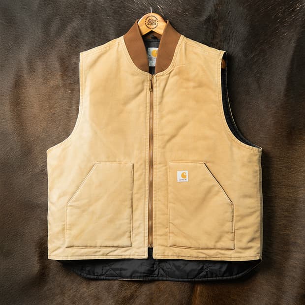 [XL] 칼하트 V01  BRN 덕캔버스 워크 베스트 