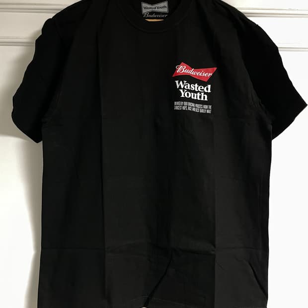 VERDY Wasted Youth Budweiser T-Shirt XL