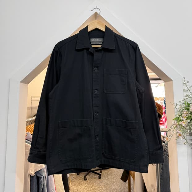 에디바우어 블랙 프렌치 자켓 (M)  