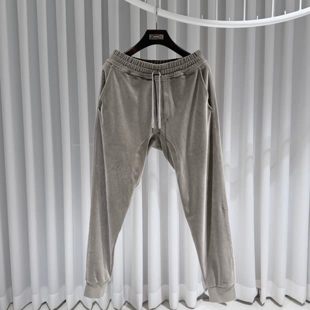 (A+/48) / 톰포드 코튼밴딩 블렌드 벨루어 벨벳 스웨트팬츠