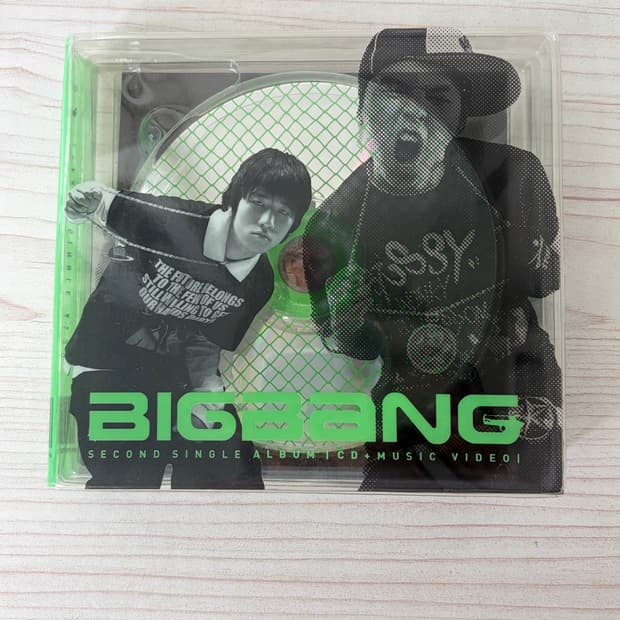 빅뱅 싱글2집 bigbang 태양 영배 마그넷 포함 dvd 포함