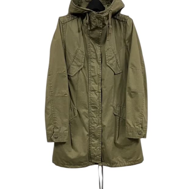 S) 페리엘리스PERRY ELLIS 카키색 야상 점퍼 후드 자켓 O240