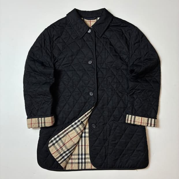 버버리 00's 체크 안감 퀼팅 자켓 PN8920