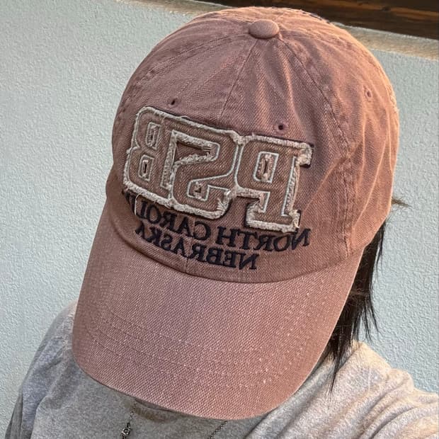 PSB 워시드 빈티지 볼캡