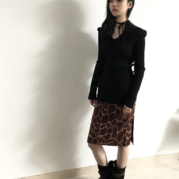 Dolce&Gabbana pattern skirt