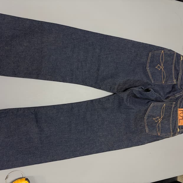 RRL 로우 스트레이트 셀비지 데님 팬츠
