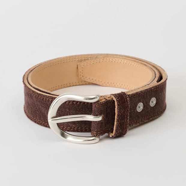 [80,90,100]아워레가시 26ss FRINGED 데님 벨트