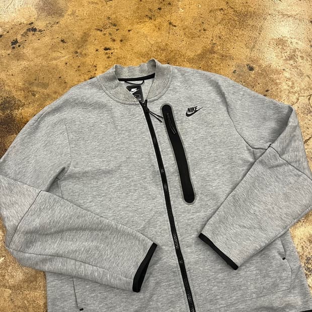 [정품/XL] 나이키 테크팩 봄버 자켓 그레이 b10