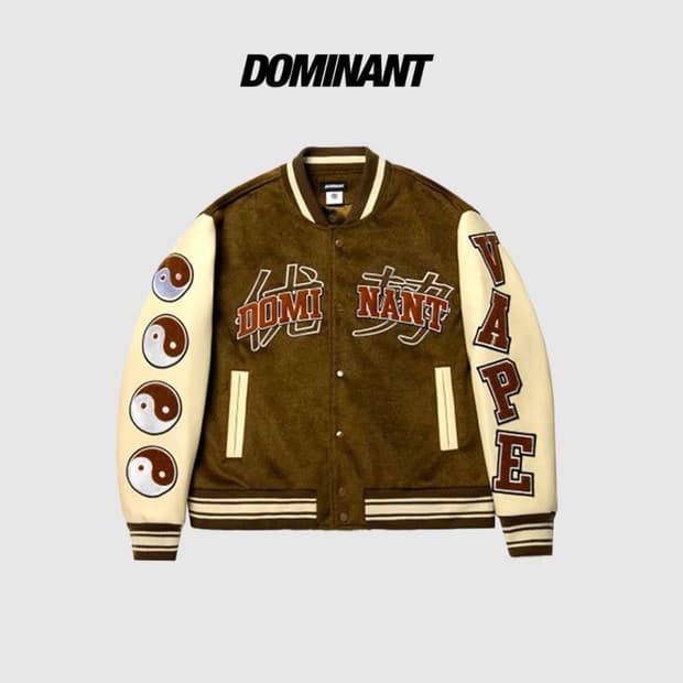 도미넌트 바시티 자켓