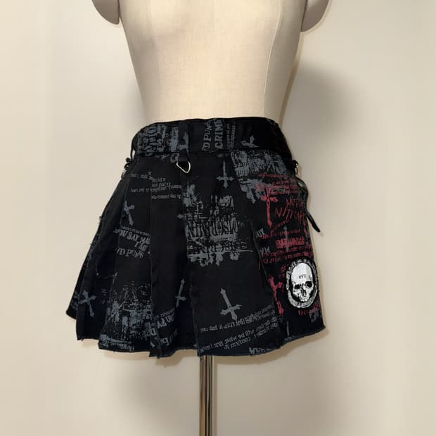 매드펑크 커스텀 랩스커트