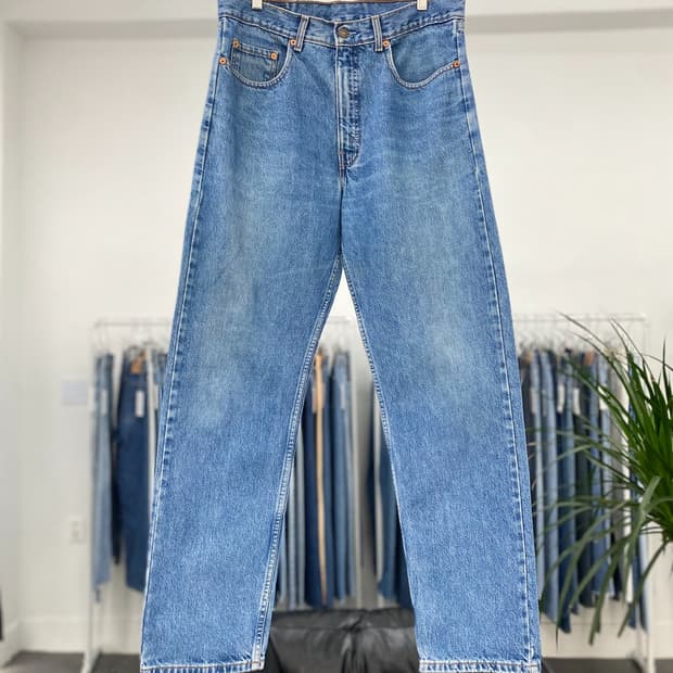 리바이스615 일자핏 90s Orange Tab 32사이즈 a6139