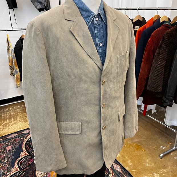 라코스테 코듀로이 블레이저 자켓