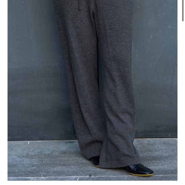 [2] 머듈 니트팬츠 블랙