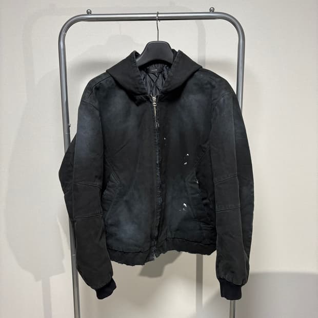 m) vuja de 부자데 후드 봄버 자켓