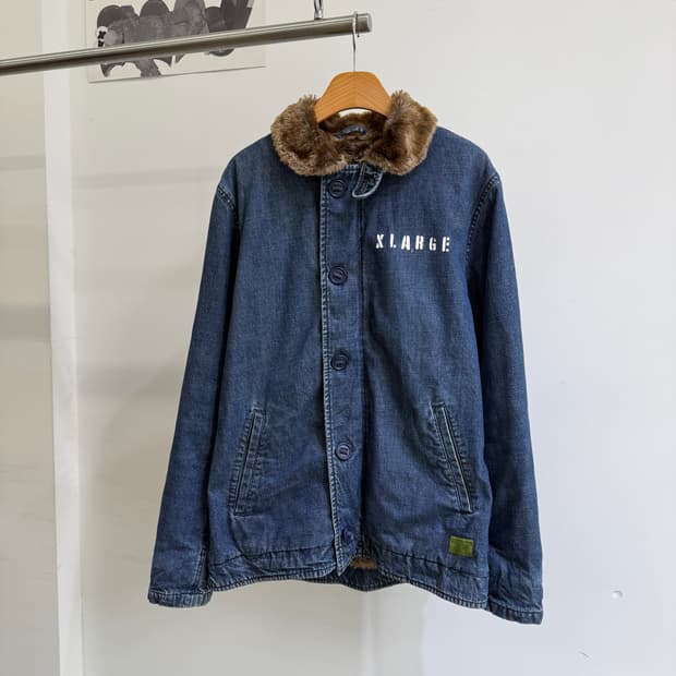 X-LARGE 데님 자켓 