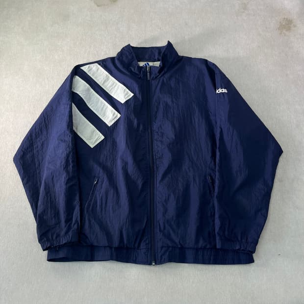 105 아디다스 90s 올드스쿨 바람막이 자켓