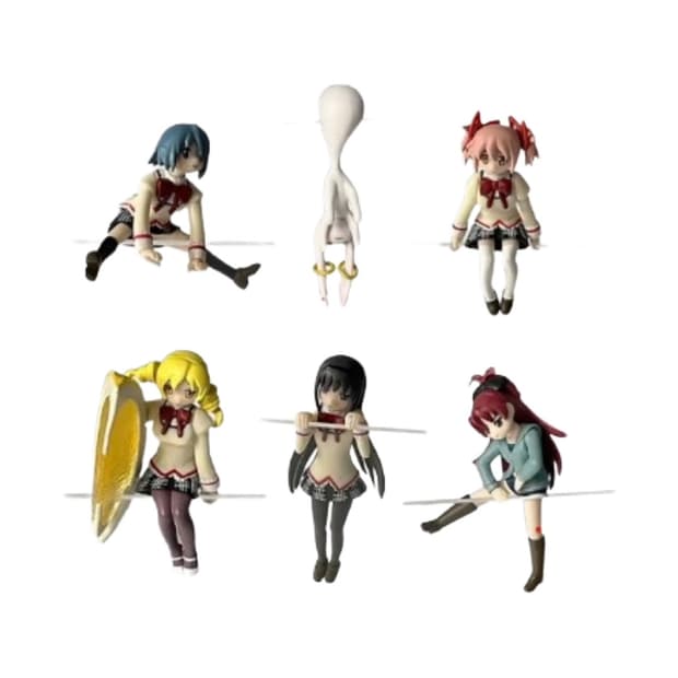 마법소녀 마도카 마기카 고전 컵 피규어